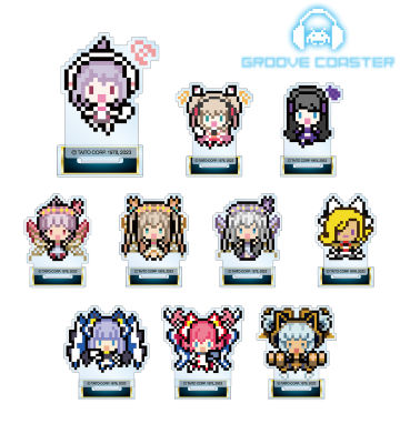 トレーディングドット絵ミニアクリルフィギュア