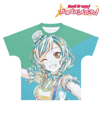 【新品・未使用】松原 花音 Ani-Art 第4弾フルグラフィックTシャツ（L） BanG Dream! ガールズバンドパーティ！ - 松原 花音 Ani-Art