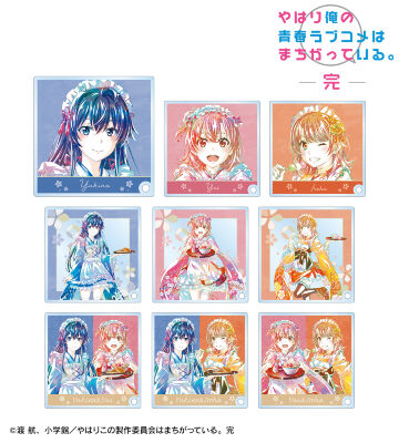 描き下ろしイラスト 和風メイド服ver. トレーディング Ani-Art アクリルスタンドパネル