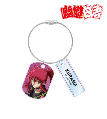 描き下ろしイラスト 蔵馬 タクティカルファッションver. 2連ワイヤーアクリルキーホルダー