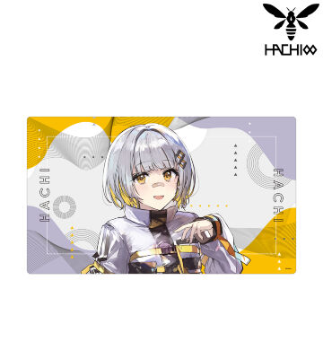 緜先生 描き下ろしイラスト HACHI タクティカルファッションver. プレイマット
