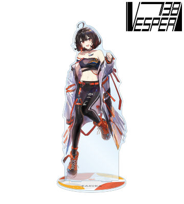 緜先生 描き下ろしイラスト カスカ タクティカルファッションver. 特大アクリルスタンド