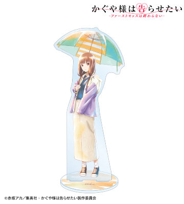 描き下ろしイラスト 伊井野ミコ 雨の日のお出かけver. Ani-Art aqua label BIGアクリルスタンド