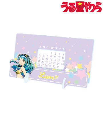 ラム 卓上アクリル万年カレンダー