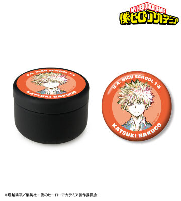 爆豪勝己 Ani-Art 第4弾 vol.2 缶バッジ付きプチ缶ケース
