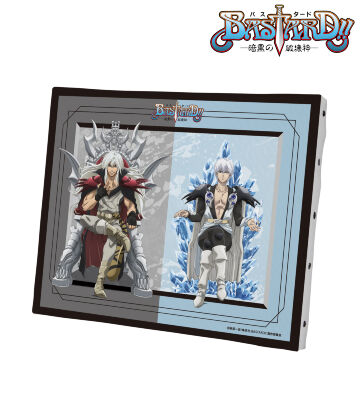 描き下ろしイラスト ダーク・シュナイダー＆カル＝ス 玉座ver. キャンバスボード