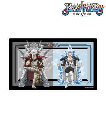 描き下ろしイラスト ダーク・シュナイダー&カル=ス 玉座ver. プレイマット