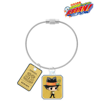 描き下ろしイラスト リボーン カラーシャツver. 2連ワイヤーアクリルキーホルダー