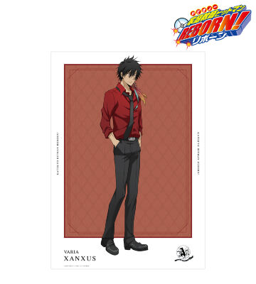 描き下ろしイラスト XANXUS（10年後） カラーシャツver. A3マット加工ポスター