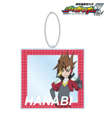 大曲ハナビ フォトフレーム風BIGアクリルキーホルダー