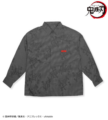 鬼殺隊 パターンデザインシャツ