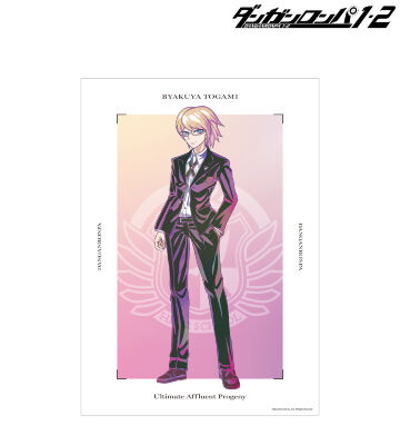 十神白夜 Ani-Art clear label A3マット加工ポスター
