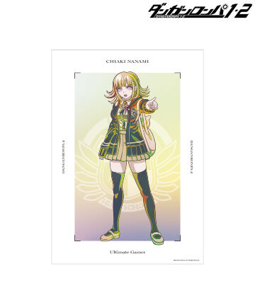 七海千秋 Ani-Art clear label A3マット加工ポスター
