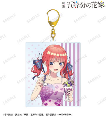 描き下ろしイラスト 中野二乃 フルーツワンピースver. BIGアクリルキーホルダー