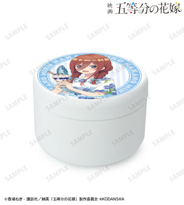 描き下ろしイラスト 中野三玖 フルーツワンピースver. プチ缶ケース