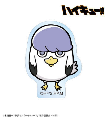 ヒルガミカモメ マスコットシリーズ アクリルステッカー