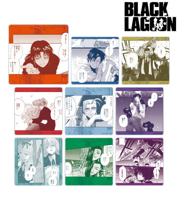 トレーディング原作コマアクリルコースター