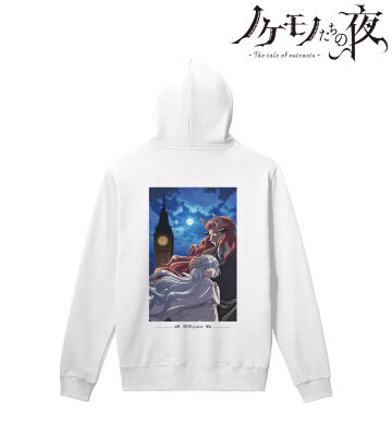 ティザービジュアル バックプリントパーカー