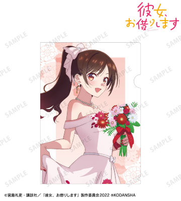 描き下ろしイラスト 水原千鶴 花びらドレスver. クリアファイル