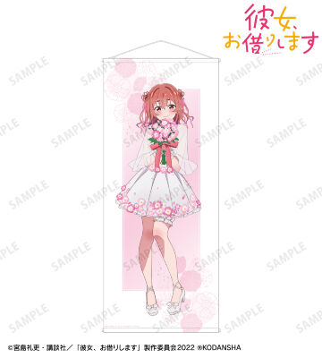 描き下ろしイラスト 桜沢 墨 花びらドレスver. 等身大タペストリー
