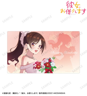 描き下ろしイラスト 水原千鶴 花びらドレスver. プレイマット