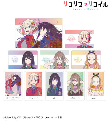 トレーディング Ani-Art clear label カードステッカー