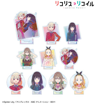 トレーディング Ani-Art clear label アクリルスタンド