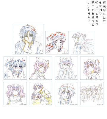 トレーディング原画アクリルカード