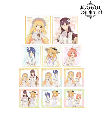 描き下ろしイラスト 白いワンピースver. トレーディングミニ色紙