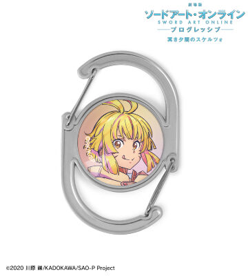 アルゴ Ani-Art clear label ガラスカラビナ