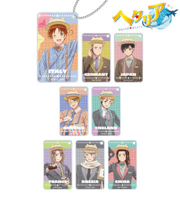 描き下ろしイラスト 遊園地ver. トレーディングスクエアアクリルキーホルダー