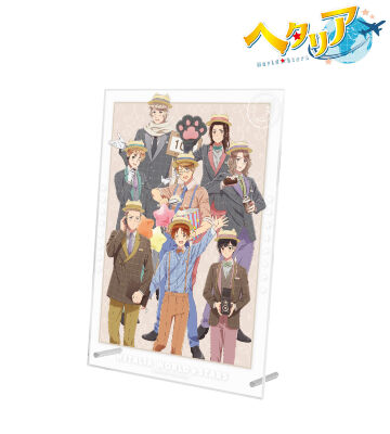 描き下ろしイラスト 集合 遊園地ver. A4アクリルパネル