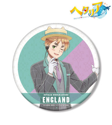 描き下ろしイラスト イギリス 遊園地ver. BIG缶バッジ