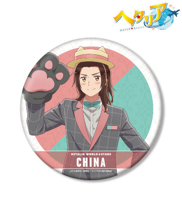 描き下ろしイラスト 中国 遊園地ver. BIG缶バッジ