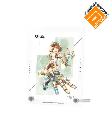 ニコラ テスラ Ani-Art aqua label A6アクリルパネル