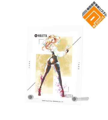 ヴィオレッタ ノワール Ani-Art aqua label A6アクリルパネル