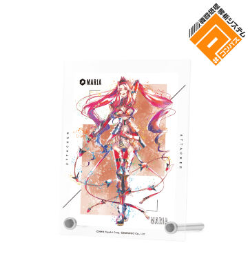 マリア=S=レオンブルク Ani-Art aqua label A6アクリルパネル