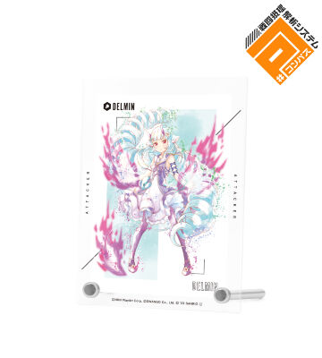 デビルミント鬼龍 デルミン Ani-Art aqua label A6アクリルパネル