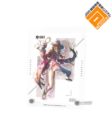 イグニス=ウィル=ウィスプ Ani-Art aqua label A6アクリルパネル