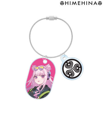 描き下ろしイラスト 田中ヒメ POP ver. 2連ワイヤーアクリルキーホルダー