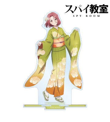 描き下ろしイラスト グレーテ 花柄和装ver. BIGアクリルスタンド