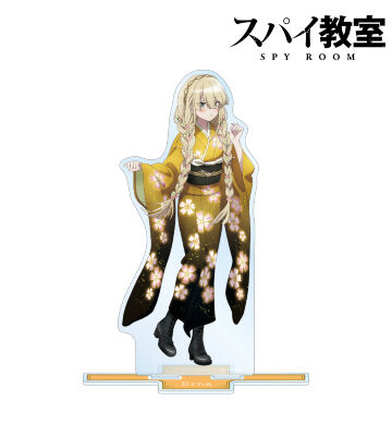 描き下ろしイラスト エルナ 花柄和装ver. BIGアクリルスタンド
