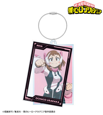 麗日お茶子 2連ワイヤーBIGアクリルキーホルダー