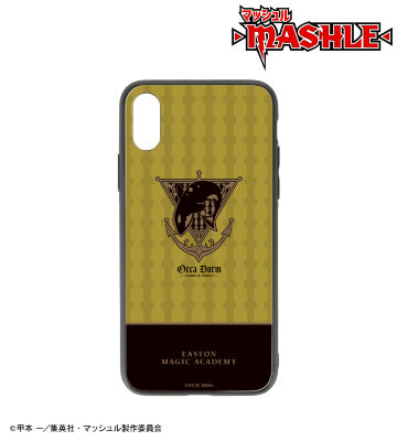 イーストン魔法学校 オルカ寮 強化ガラスiPhoneケース