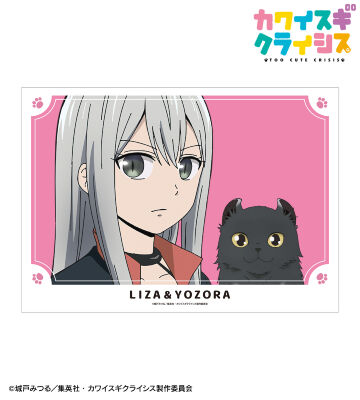 リザ・ルーナ＆よぞら A3マット加工ポスター