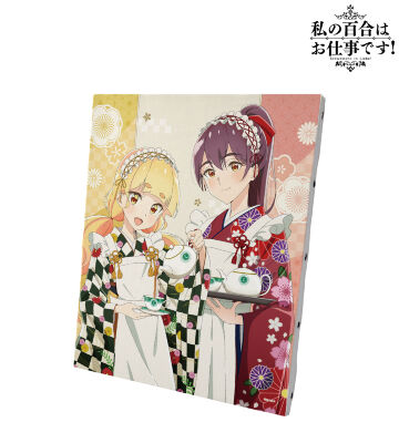 描き下ろしイラスト 陽芽＆美月 大正風メイドver. キャンバスボード