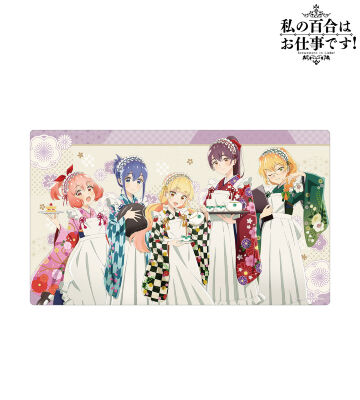 描き下ろしイラスト 集合 大正風メイドver. マルチデスクマット