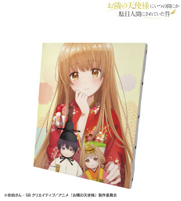 椎名 真昼 ひな祭りイラスト キャンバスボード