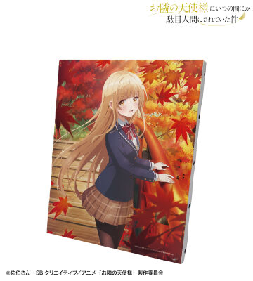 椎名 真昼 紅葉イラスト キャンバスボード