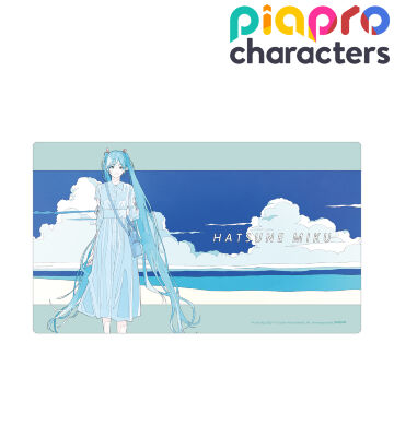描き下ろしイラスト 初音ミク 初夏のお出かけver. Art by かとうれい プレイマット